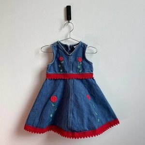 Gap denim dress with